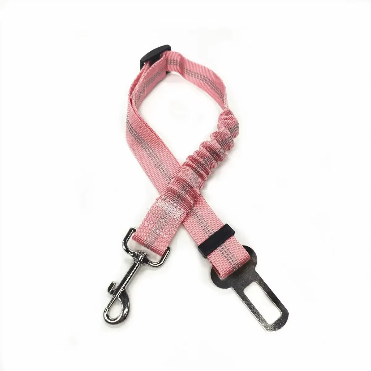 Adjustable Pet Cat Dog Car Seat Belt Pet Seat Vehicle Dog Harness Lead Clip Safety Lever Traction Dog Collars Dog Accessoires