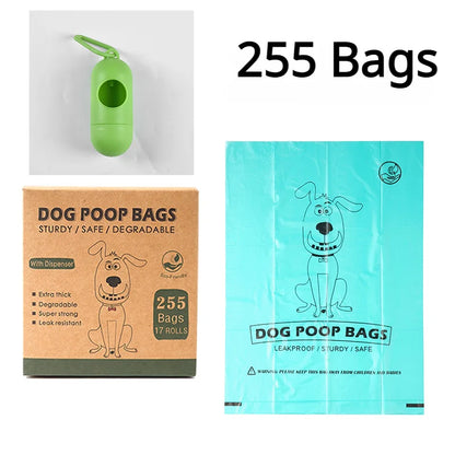 EPI Biodegradable Pet Garbage Bag Dog Poop Bags Dog Poop Bag Dispenser Dog Cleaning Supplies Dog Products for Dogs