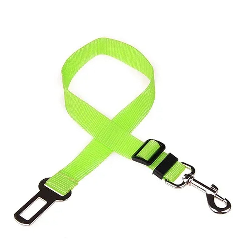 Adjustable Pet Cat Dog Car Seat Belt Pet Seat Vehicle Dog Harness Lead Clip Safety Lever Traction Dog Collars Dog Accessoires