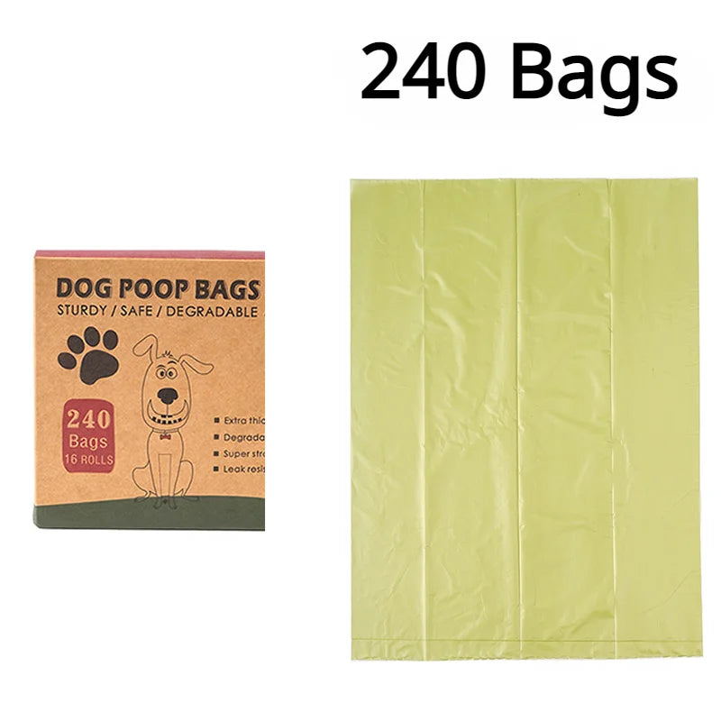 EPI Biodegradable Pet Garbage Bag Dog Poop Bags Dog Poop Bag Dispenser Dog Cleaning Supplies Dog Products for Dogs